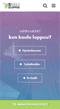 Mobile Screenshot of kunkoululoppuu.fi